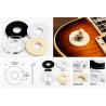Plaque Toggle Switch guitare – Plexiglass non gravé