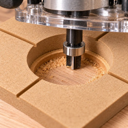 Gabarit de feuillure de plaque arrière Toggle Switch Les Paul – MDF 10 mm