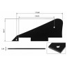 Pickguard Les Paul Standard – Plaque de protection guitare en plexiglas 2 mm – 4 coloris