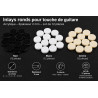 Inlays dots guitare plastique