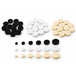 Inlays dots guitare plastique