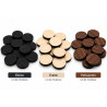 Inlays dots guitare bois