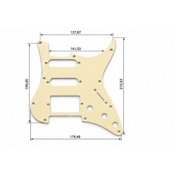 Pickguard G260 + plaque arrière