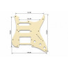 Pickguard G260 + plaque arrière