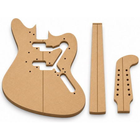Gabarits guitare Electric XII – Corps et manche – MDF 10 mm