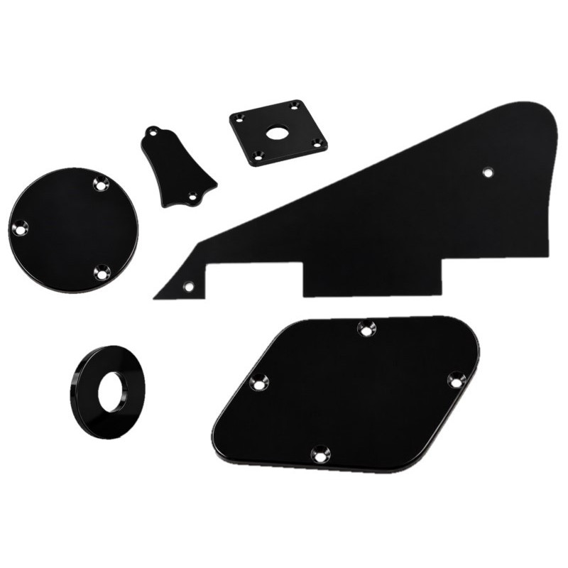 Kit 6 plaques guitare type LP – Pickguard et caches de protection