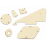 Kit 6 plaques guitare type LP – Pickguard et caches de protection