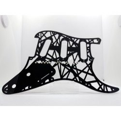 Pickguard Stratocaster custom noir