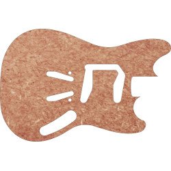 Gabarit guitare Mustang en MDF 10 mm