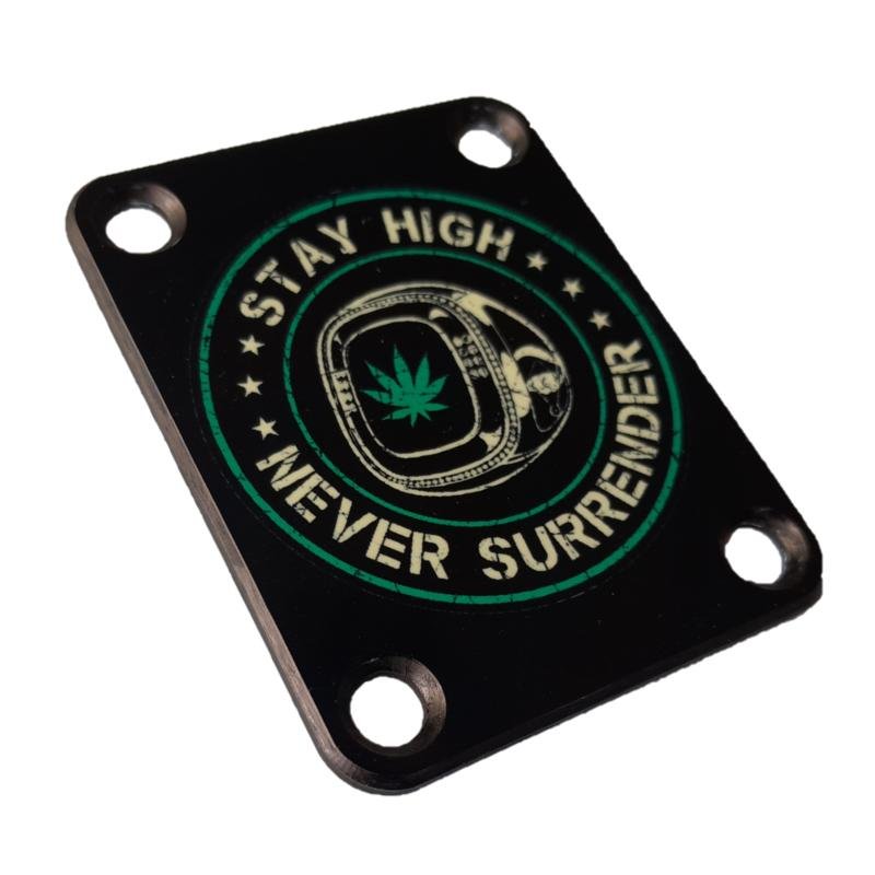 Plaque de manche guitare