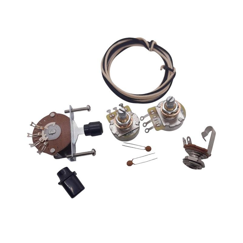 Connectique & Électronique Guitare - Kits, Jacks, Potentiomètres, Micros