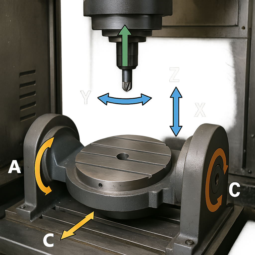 Possibilité 5 axes