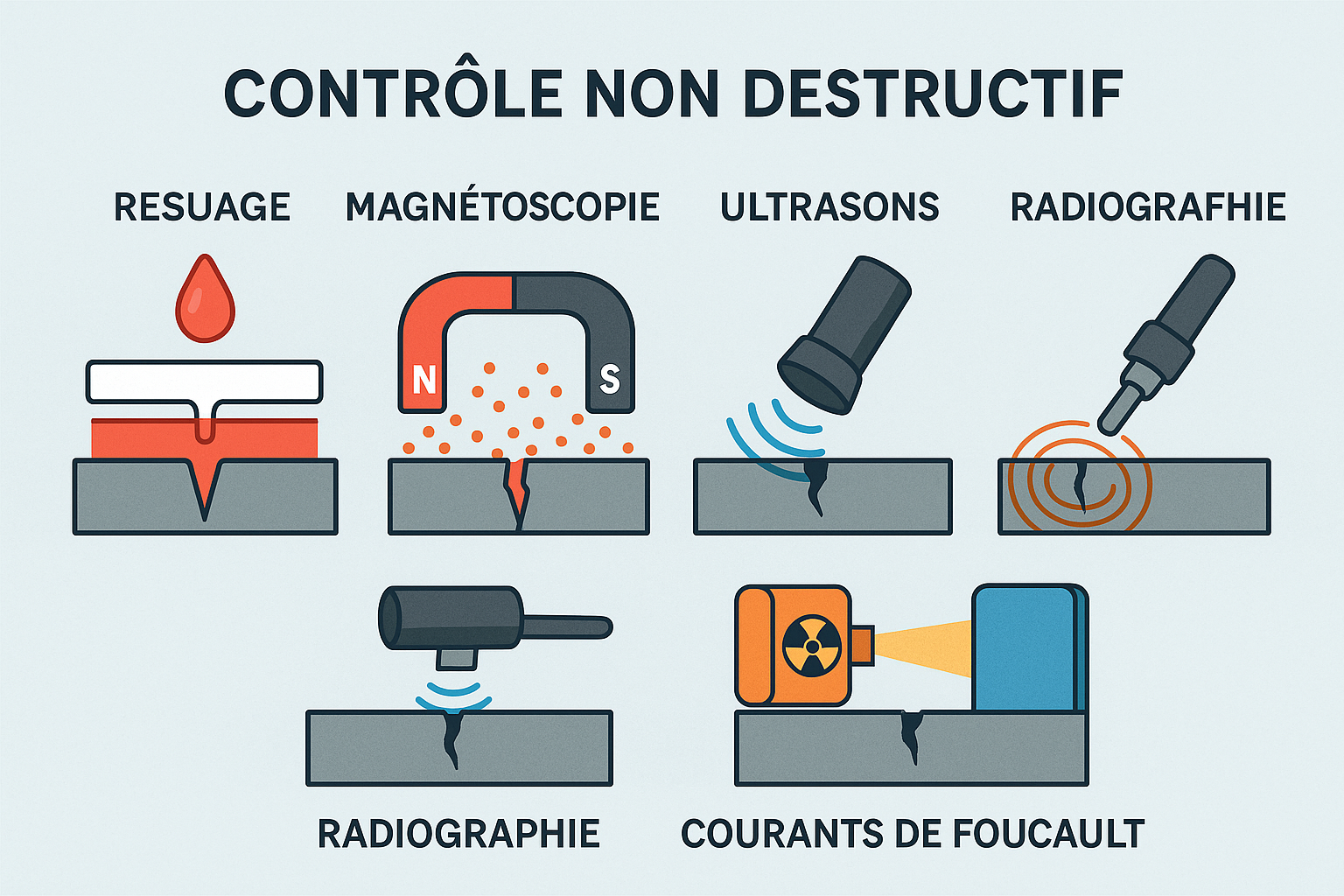 Schéma de contrôle non destructif