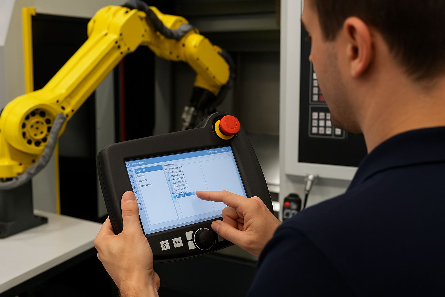 Programmation d’un bras robotique pour cellule d’usinage automatisée