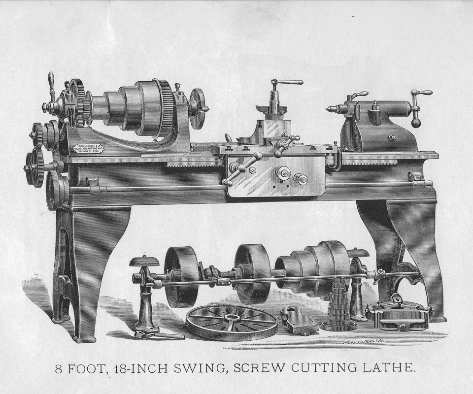 Catalogue ancien de machines-outils