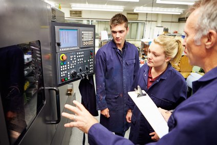 Formation en commande numérique sur machine CNC