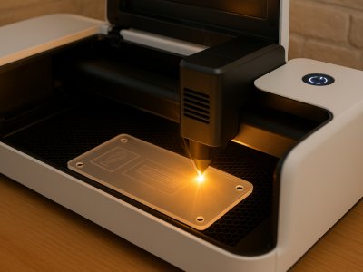 Découpe et gravure laser CO₂ sur mesure 