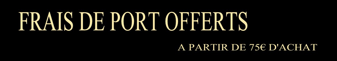 Frais de port offert